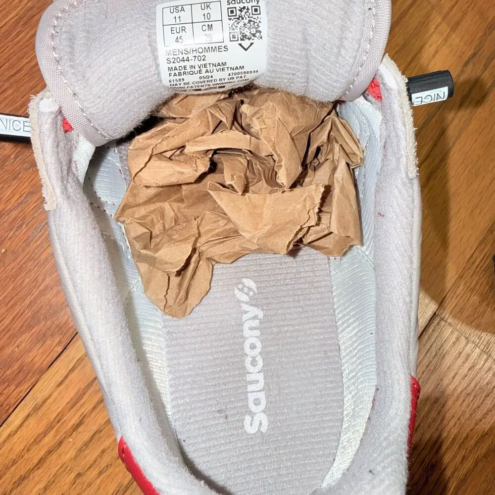 Saucony Men's Jazz Original Vintage Dove/Red
